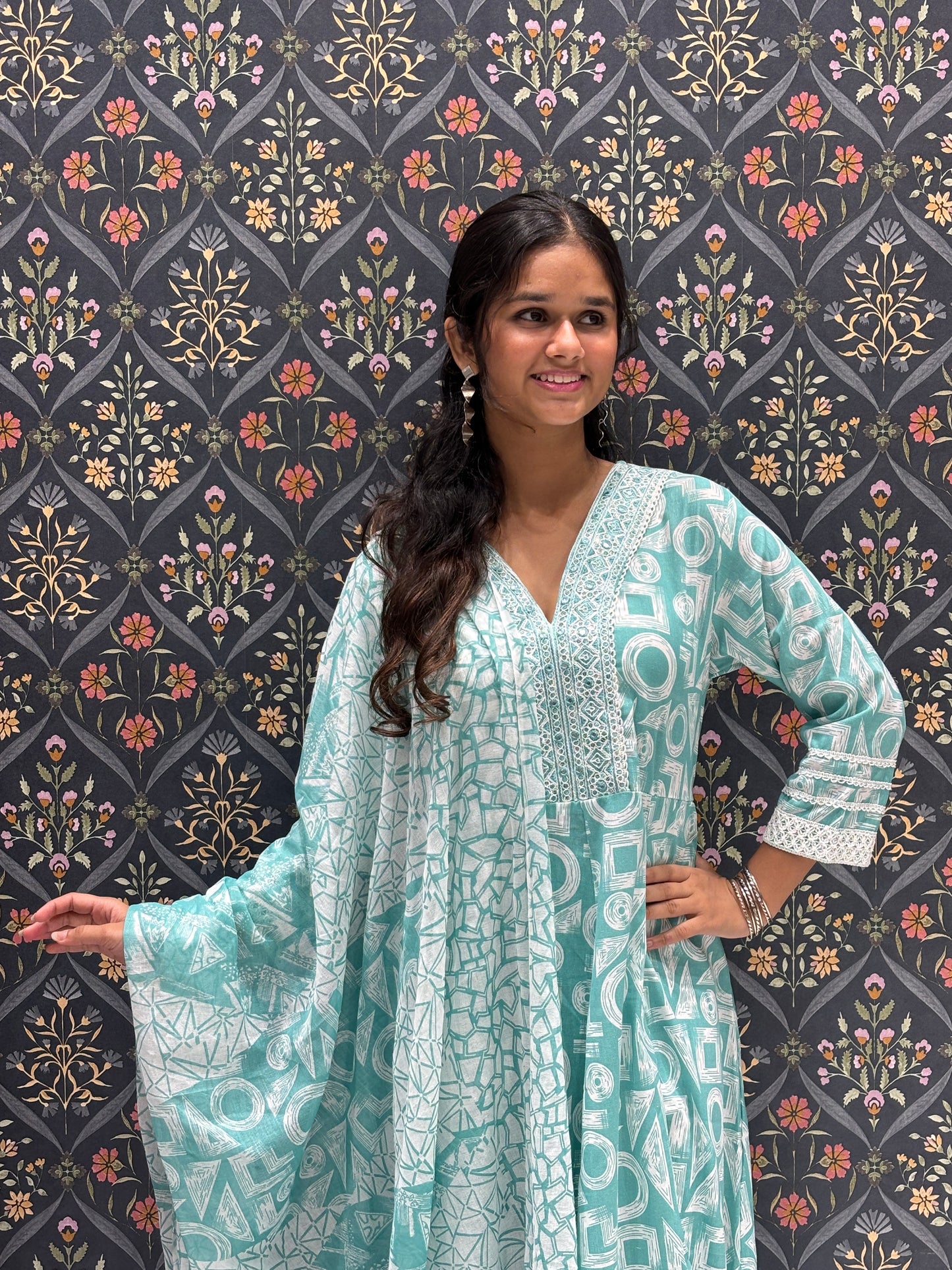 Pure A-Line Cotton Dress