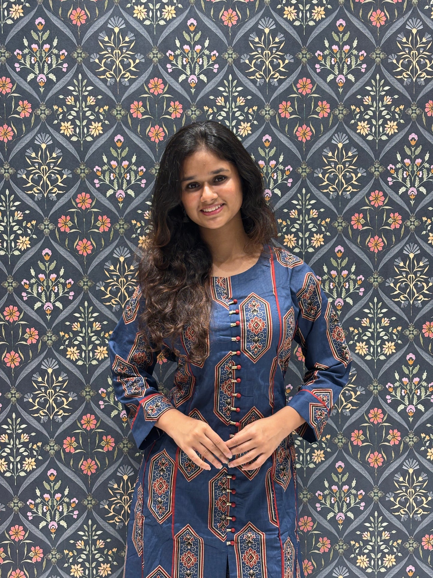 Jaipuri Cotton Printed Co-ord Pant Set