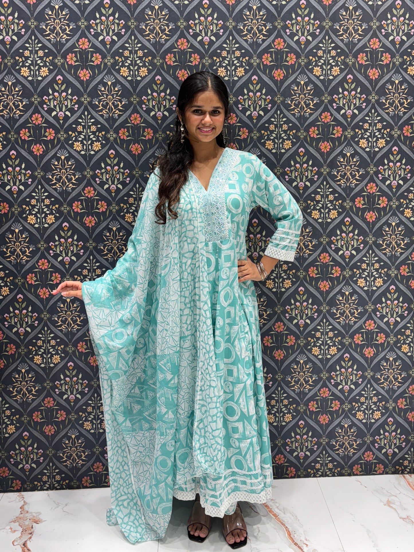 Pure A-Line Cotton Dress